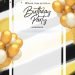 11+ Elegant Gold Birthday Invitation Templates
