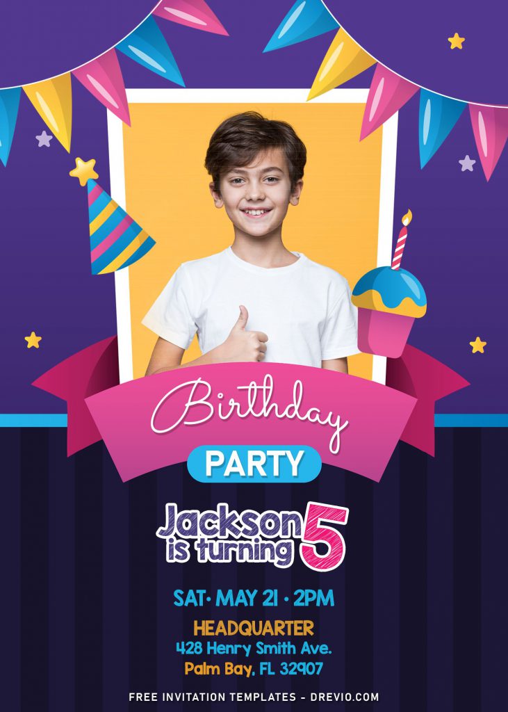 11+ Fun Birthday Invitation Templates For Your Kid's Upcoming Birthday Party
