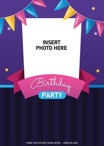 11+ Fun Birthday Invitation Templates For Your Kid’s Upcoming Birthday ...