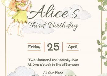 7+ Mermaid And Fairy Tale Themed Birthday Invitation Templates