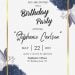 7+ Dusty Blue Floral Birthday Invitation Templates