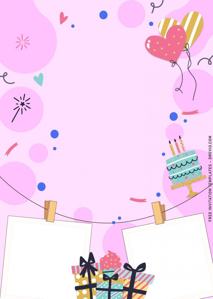 11+ Fun Kids Birthday Invitation Templates For Your Kid's Upcoming Birthday and has Delicious Birthday Cake
