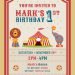 7+ Cute And Fun Circus Themed Birthday Invitation Templates