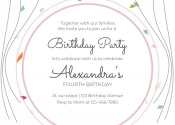 7+ Classic Fun Birthday Invitation Templates For Your Kid's Birthday Party
