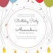 7+ Classic Fun Birthday Invitation Templates For Your Kid's Birthday Party