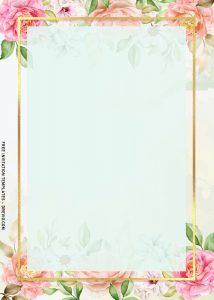 9+ Beautiful Rustic Floral Birthday Invitation Templates | Download ...