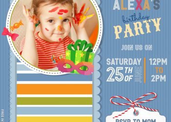 8+ Personalized Cute Birthday Invitation Templates For Boys and Girls