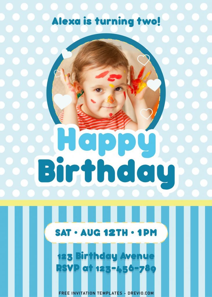8+ Fun And Cute Birthday Invitation Templates For Kids At All Ages