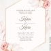 8+ Modern Floral Wedding Invitation Templates