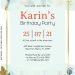 7+ Flower Inspired Birthday Invitation Templates For Great Spring Blooms Birthday Party