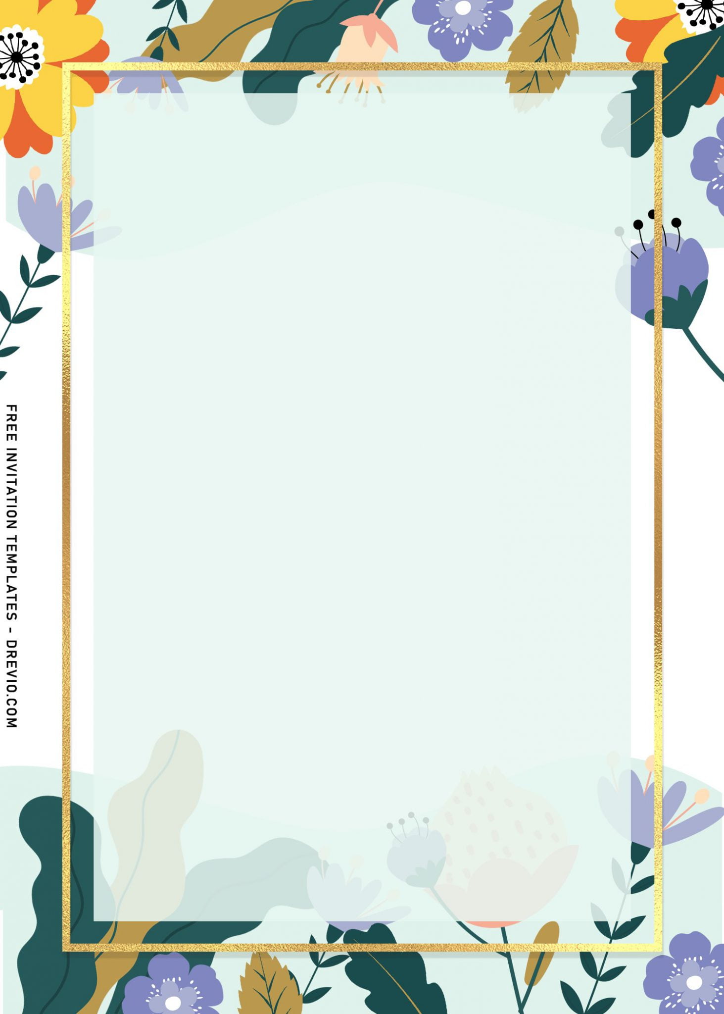 7+ Floral Birthday Invitation Templates For Great Spring Blooms ...