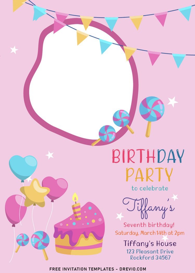 8-cute-pink-girl-themed-birthday-invitation-templates-download-hundreds-free-printable