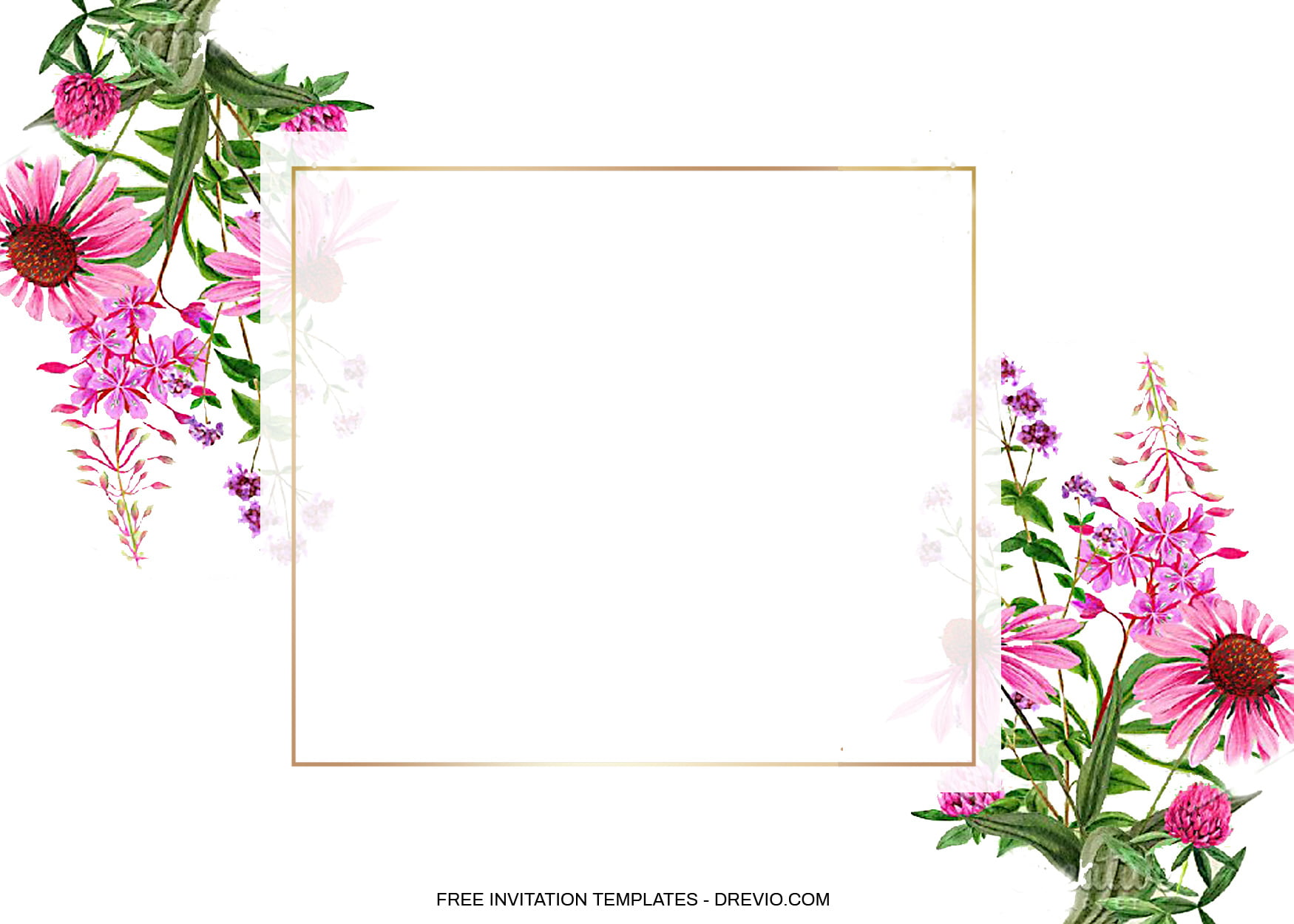 8+ Gardenia Floral Collection For Invitation Templates