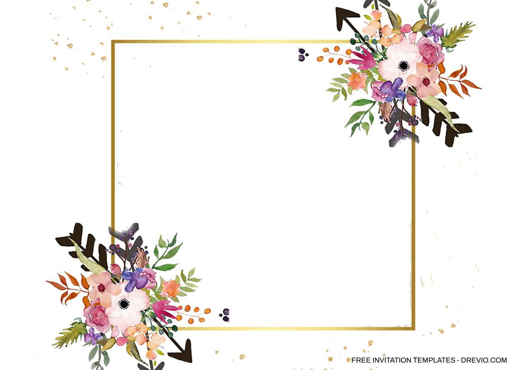 7+ Tribal Floral Bouquets For Invitation Templates | Download Hundreds ...