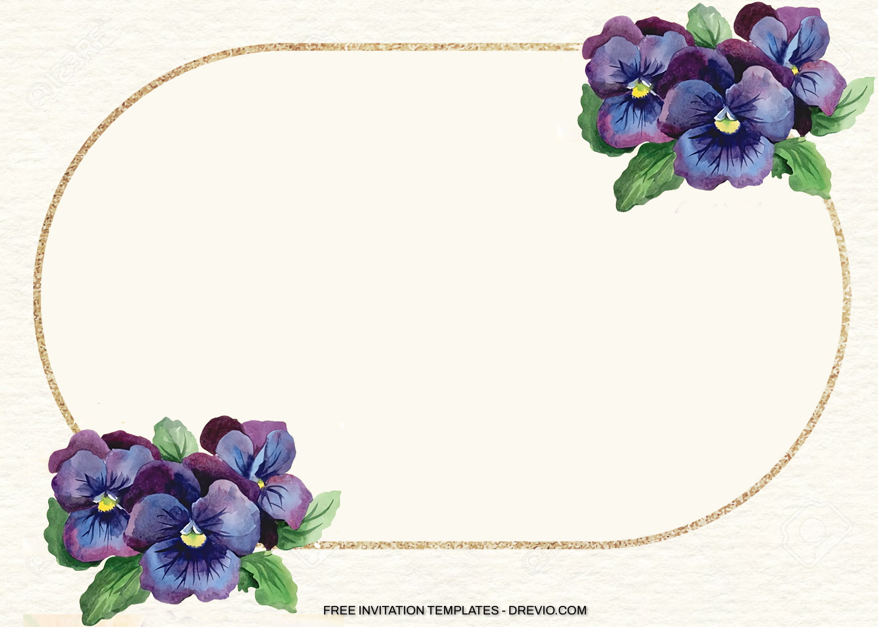 8+ Orchid Watercolor Floral Invitation Templates