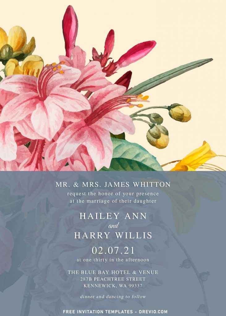 11+ Beautiful Garden Wedding Invitation Templates To Enhance Your Party