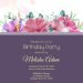 7+ Beautiful Blush Hibiscus Flower Birthday Invitation Templates