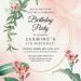 7+ Rustic Watercolor Greenery Birthday Invitation Templates
