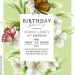 8+ Aesthetic Flower Birthday Invitation Templates With Birds And Butterflies