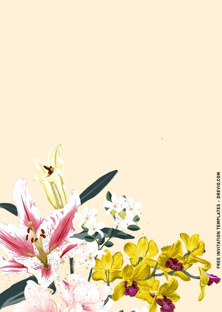 8+ Spring Calla Lily Birthday Invitation Templates with Watercolor Daisy and Calla Lily