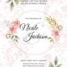 8+ Elegant Floral Pattern Wedding Invitation Templates
