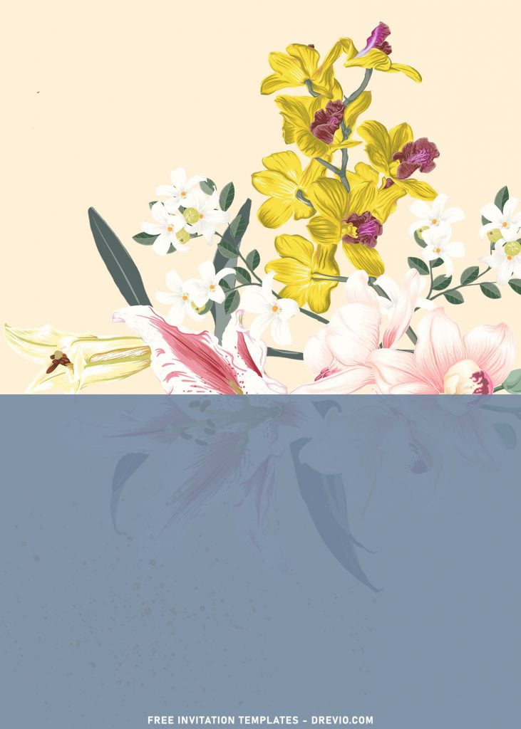 8+ Spring Calla Lily Birthday Invitation Templates with Watercolor Daisy