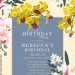 8+ Spring Garden Birthday Invitation Templates