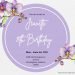 9+ Wild Orchids Floral Collection Invitation Templates