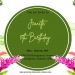 8+ Fancy Tropical Floral For Birthday Invitation Templates