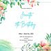 8+ Saltwater Shores Floral For Invitation Templates