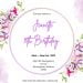 8+ Pansy Orchids Floral For Invitation Templates