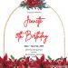 11+ Red Christmas Theme Floral Invitation Templates