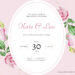 10+ Sweet Roses With Flowers Invitation Template