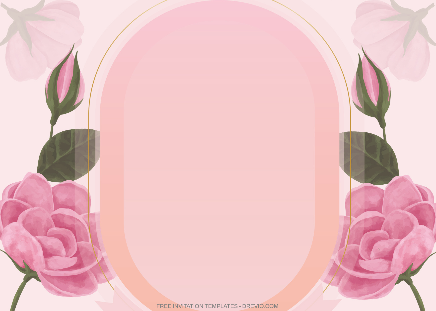 8+ Pinkish Romance Peony Floral Invitation Templates