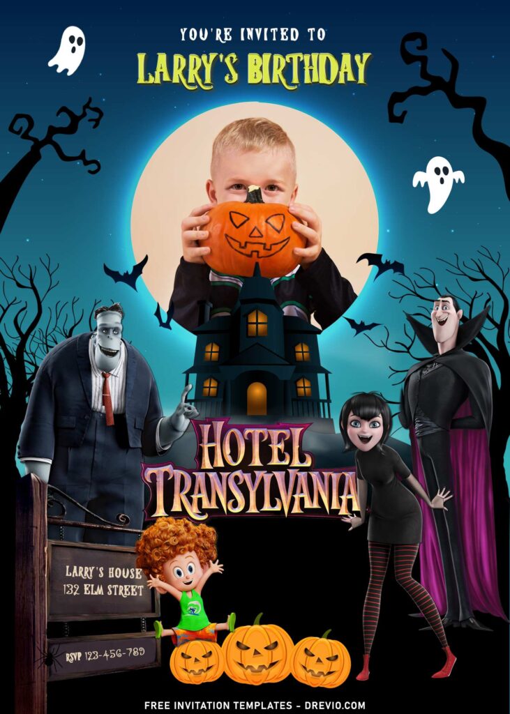 10+ Hotel Transylvania Birthday Invitation Templates
