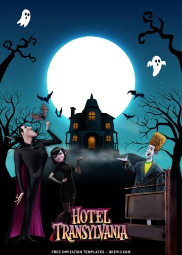 11+ Hotel Transylvania Birthday Invitation Templates | Download ...