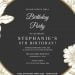 7+ Floral White And Gold Birthday Invitation Templates