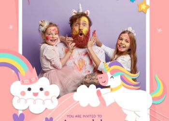 8+ Mythical Unicorn Birthday Invitation Templates For Your Daughter's Birthday