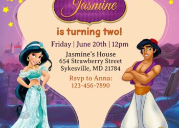 7+ Aladdin Birthday Invitation Templates