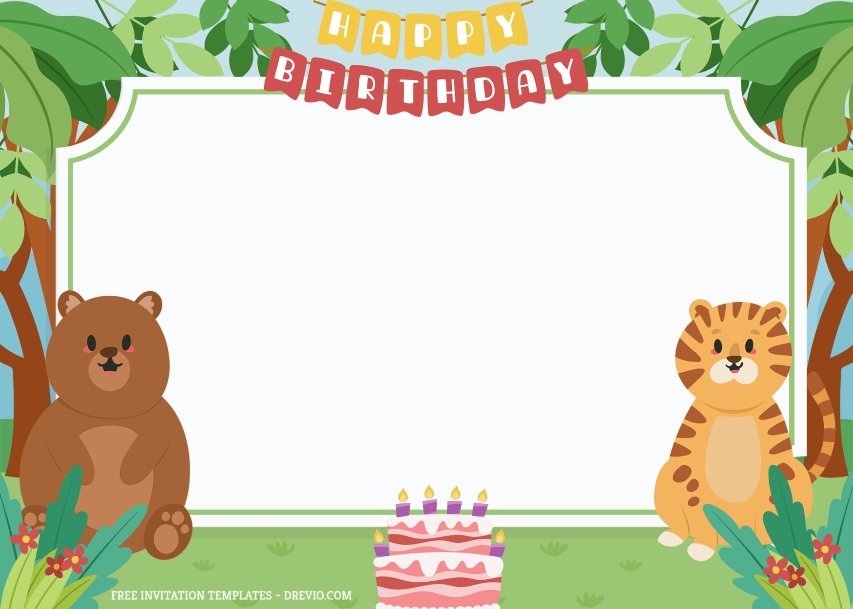 7+ Barn Animals Party Birthday Invitation Templates Type Four