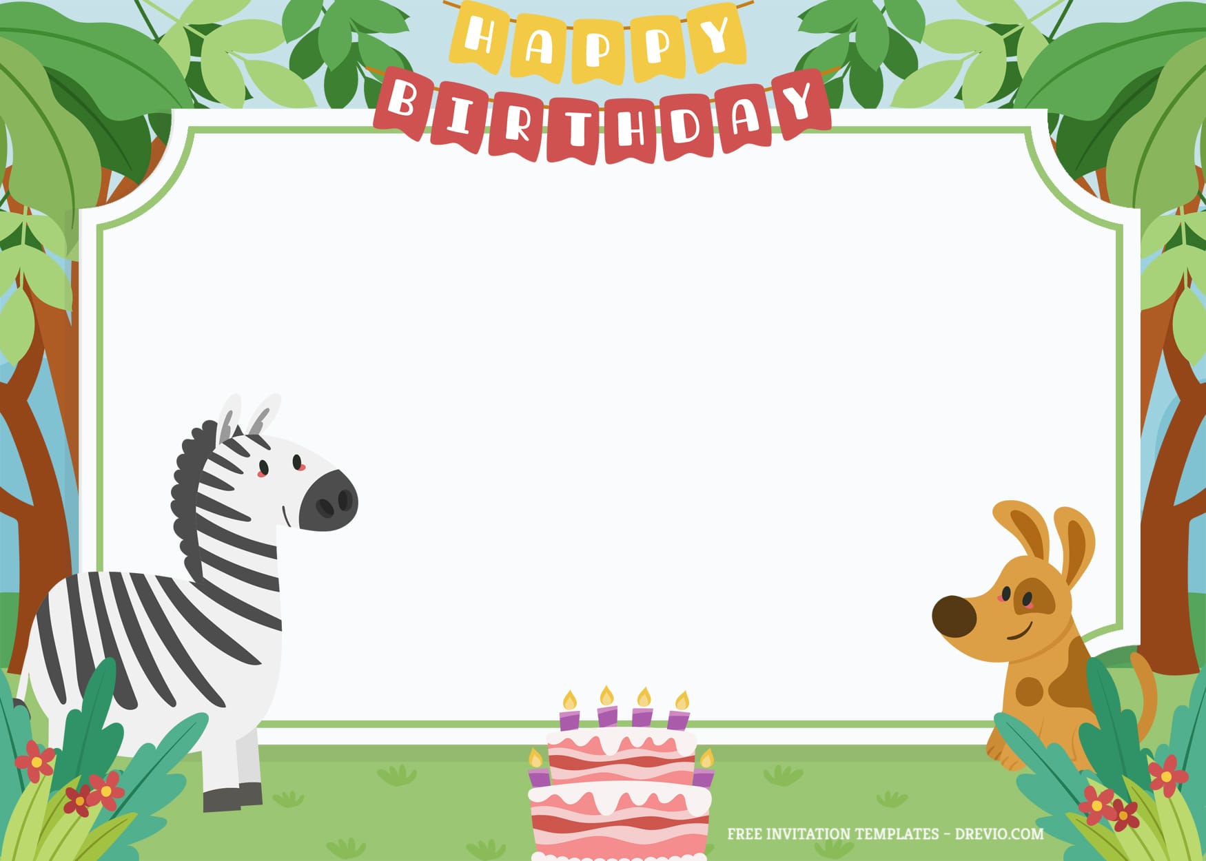 7+ Barn Animals Party Birthday Invitation Templates Type One