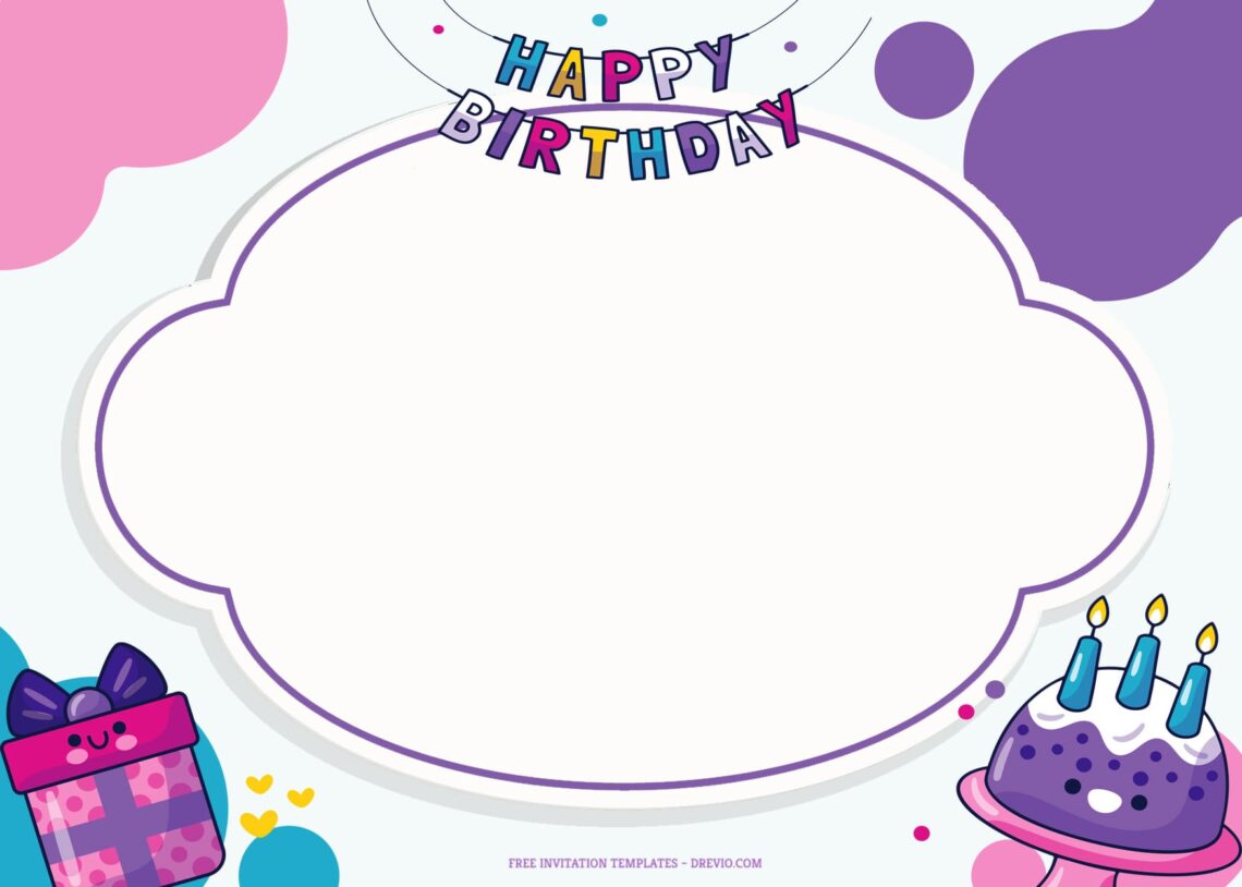 7+ Dreamy Kiddies Imagination Birthday Invitation Templates | Download ...