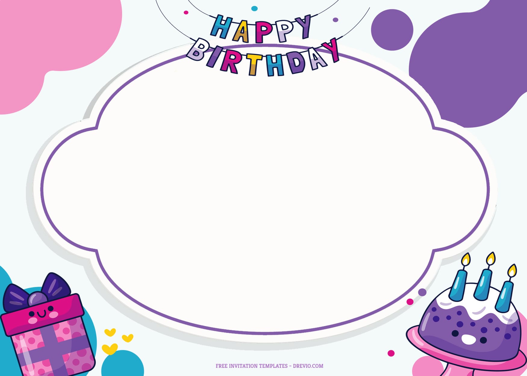 7+ Dreamy Kiddies Imagination Birthday Invitation Templates Type One