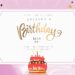 7+ Pretty Pinky White Birthday Invitation Templates Title