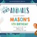 7+ Rabbit Monkey Calling Party Animals Birthday Invitation Templates
