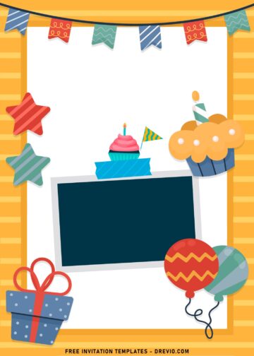 7+ Festive Birthday Invitation Templates For Kids Birthday | Download ...