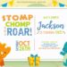 7+ Title Stomp And Chop With Dino Birthday Invitation Templates