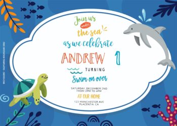 7+ Under the Sea Lives Birthday Invitation Templates Title