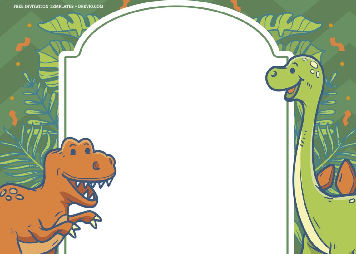 7-wild-and-roaring-dinosaur-birthday-invitation-templates-download