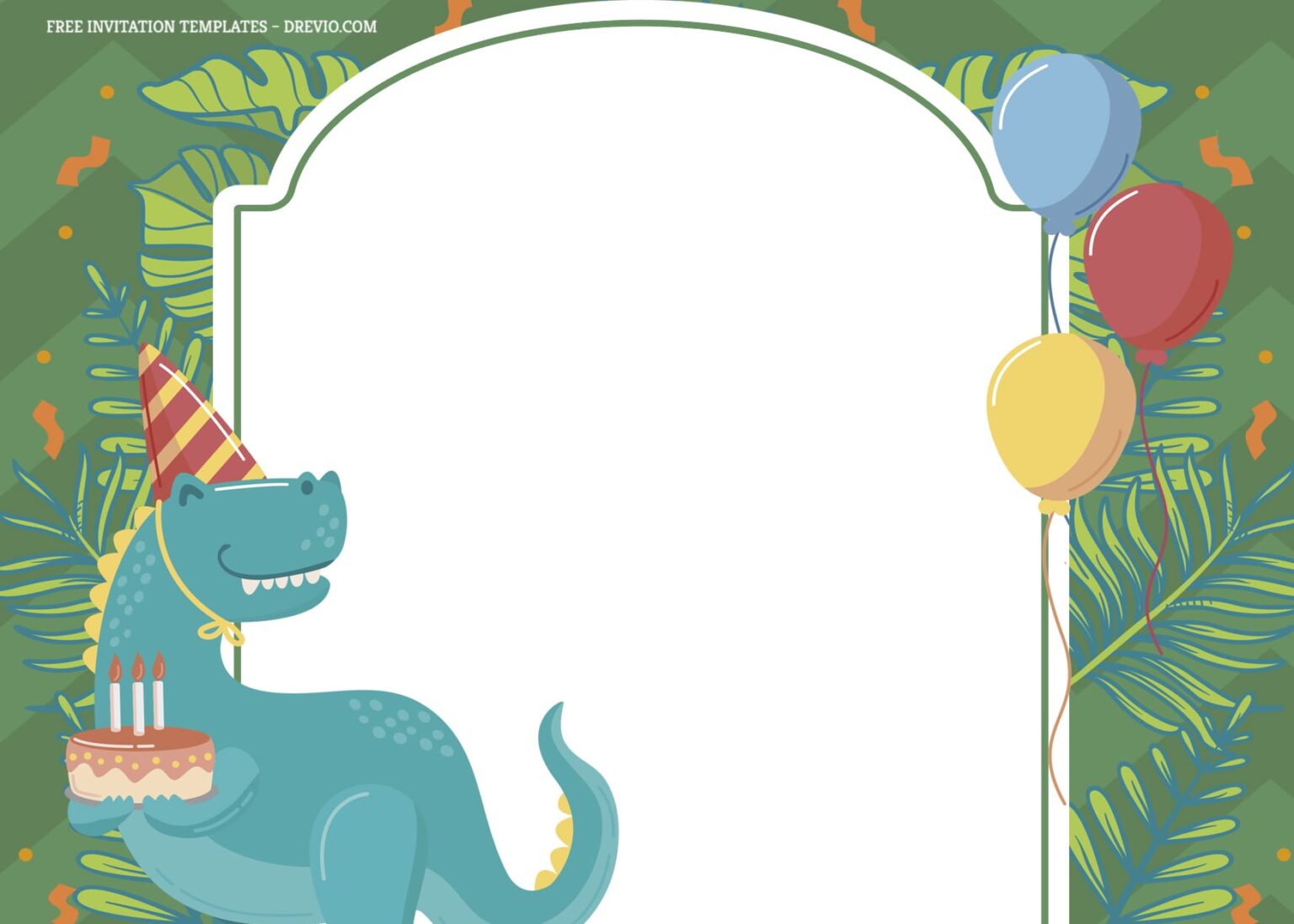 7+ Wild and Roaring Dinosaur Birthday Invitation Templates Download